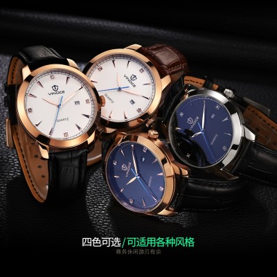 Winona watches when male fashion fashion wrist watch waterproof really belt leisure contracted men watch quartz watch