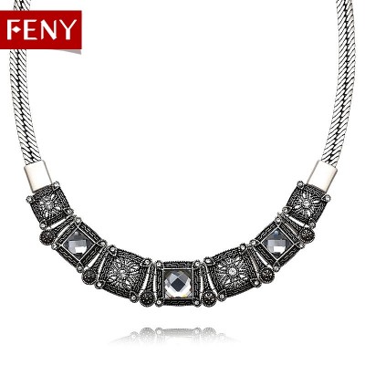 FENY Europe and the United States retro short decorative necklace, collar chain sweater chain, South Korea summer dress with accessories