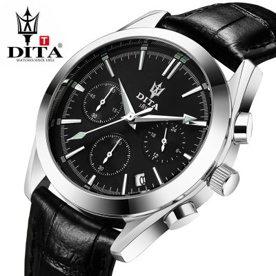 Dita Authentic men's watch waterproof fashion men's watch luminous true leisure belt students watch quartz watch