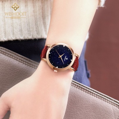 Wisconsin's watch Han edition waterproof students fashion belt quartz leisure contracted female star table