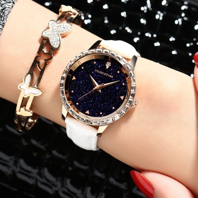 Viuidueture authentic watch fashion quartz watch nuzhen belt women watch waterproof students ladies fashion table