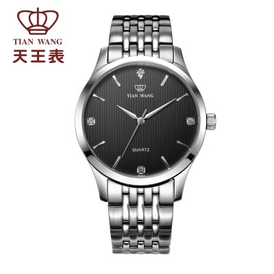 Pop expression couple female table quartz watch of wrist of men and women Business watch male strip 3798