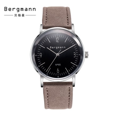Bergmann berg, neutral unisex fashion and colorful watch lovers N005 quartz watch