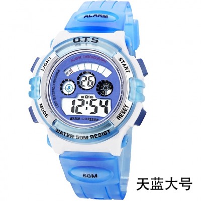 OTS boys and girls children watch waterproof noctilucent pupil watches boys movement electronic watch girl watches