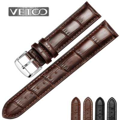 D way wristwatch cowhide leather strap pin buckles for men and women longines tissot casio beauty seiko DW