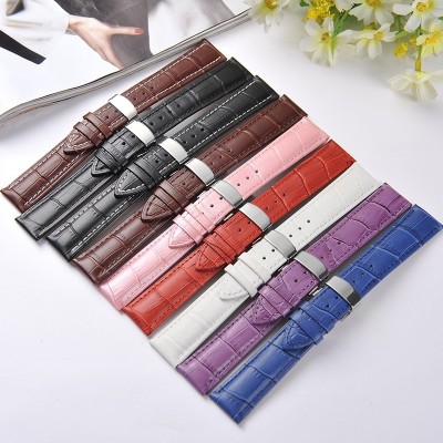 band Female leather strap 16 mm18 substitute casio/pop wave 14 mm12 rossini leather bracelet