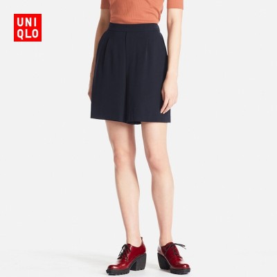 Womens high waisted shorts 192523 UNIQLO horn