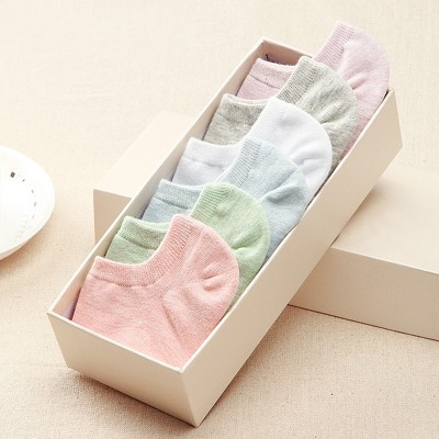 Socks socks children summer thin shallow mouth Socks White Lady socks low Slip Socks stealth boat socks