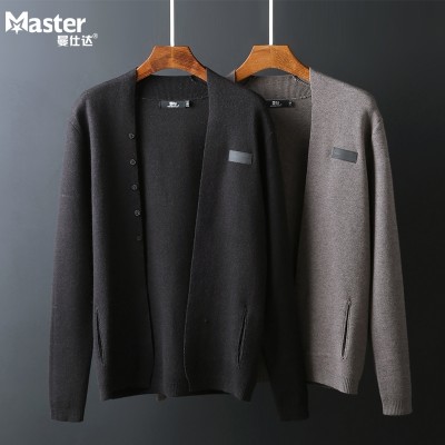 The spring and autumn season Manchester homestead men's sweater coat young men wear sweater cardigan sweater Korean male tide