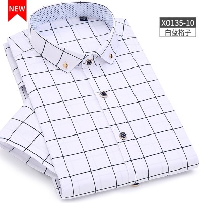 The Antarctic summer a men's Short Sleeve Shirt slim Korean floral shirt casual stamp half sleeve Metrosexual thin shirt