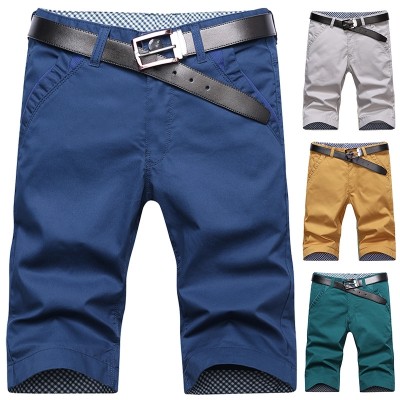 The  men's summer casual shorts 5 points five points in the Korean version of 7 points and seven points beach pants breeches panties tide