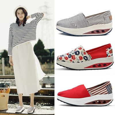  new summer leisure shoes Korean students all-match canvas shoes old Beijing shoes shoes lazy spring female