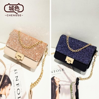  new spring chain Korean small bag bag fashion personality all-match satchel female bag