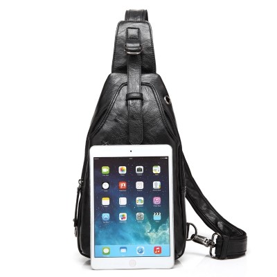 Men's shoulder bag, small chest bag, male Korean Edition pocket, outdoor sports leisure, riding backpack, chest male bag
