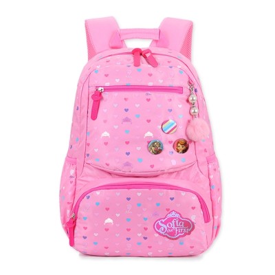 Disney bags, pupils, girls, grade 1-3-6, ridge protection, burden reduction, waterproof princess, backpack, light weight