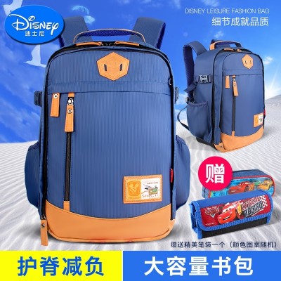 Disney bags, primary school students, grade 6-12, 3-5 years old, boys and girls, backpacks, leisure, children shoulders 4