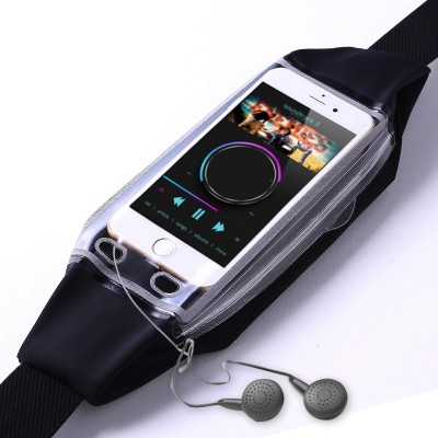 Sports equipment, waist bag, men's outdoor fitness running bag, ladies' multi-function waterproof invisible close fitting small mobile phone bag