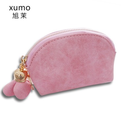 Xumo Korean female students change lovely small wallet card package bag Mini fresh coin bag simple fashion