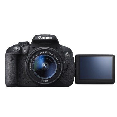 The Canon EOS 700 d digital SLR camera set of machine (18 to 55 mm)