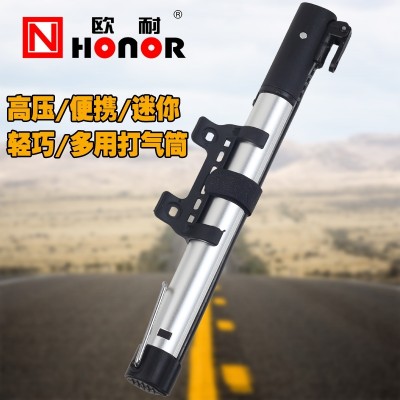 The bicycle pump is equipped with bicycle and bicycle parts