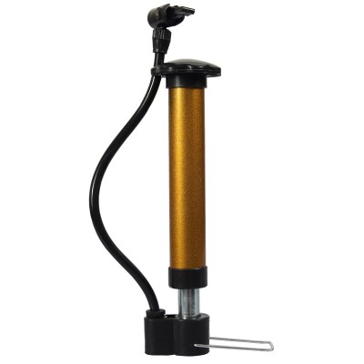 Air tube mini portable leather ball bag with pneumatic tube