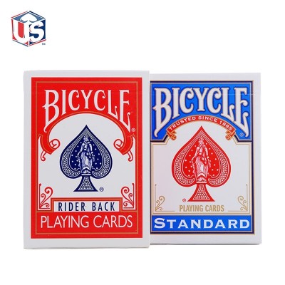 Bicycle poker single-license plate with a new old version of the old version