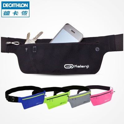 Decathlon's Fanny pack, the iphone 6p, is a stealthy, anti-theft KALENJI