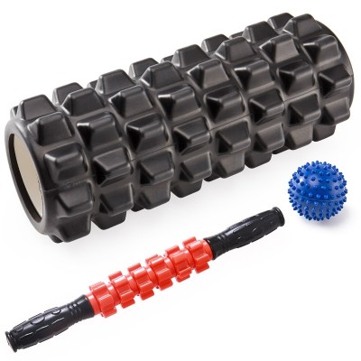 The foam roller shaft muscle relaxation massage mace yoga fitness equipment for Yoga Stretch column roller