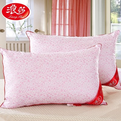 Hotel Sakura pillow [1 Langsha on] adult feather velvet pillow cervical pillow pillow for adult students