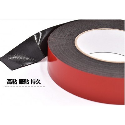 Red film black two-sided foam rubber super strong foam rubber exterior wall building decorated car with foam tape