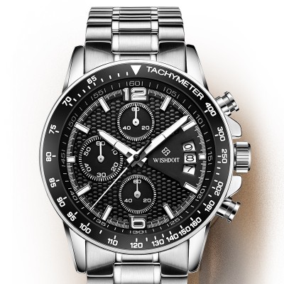 Hodinky mužské hodinky quartz hodinky studentské sportovní hodinky mužské multifunkční luminiscenční ocelový pás hodinky vodotěsné
