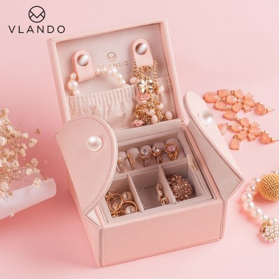 Šperky box princezna Evropský styl malé klenoty box náušnice úložiště box svatební dárek narozeniny