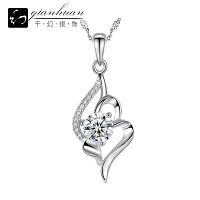 925 stříbrný náhrdelník ženská péče paleta klíční doplňky kamenné šperky šperky přívěsky narozeniny dárek poslat svou přítelkyni