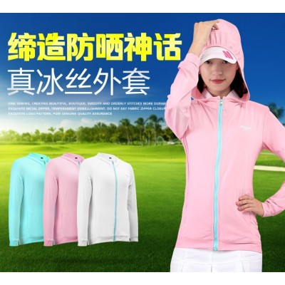 Super Ice PGM Golf Sun oblečení Lady Ice Sukně Oblečení Summer Shirt Shirt