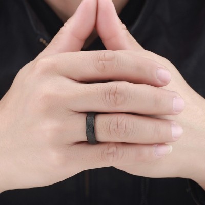 Japonsko a Jižní Korea verze matné oceli přílivu muži prstenu osobnost ukazováček prst prsten středního prstenu malý ocasní prsten muži a ženy Valentýn dárek