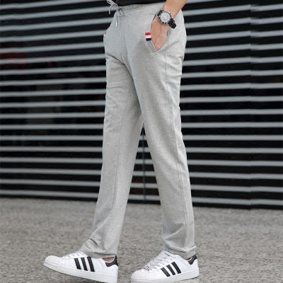 Sportovní kalhoty pánské neformální kalhoty pánské letní tenká část kalhoty mládí bavlna rovný kalhoty volné velké yard kalhoty