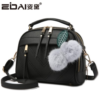 Korejská verze nové kabelky dámské tašky jednoduché módní rameno taška Messenger pytel vaku přílivu