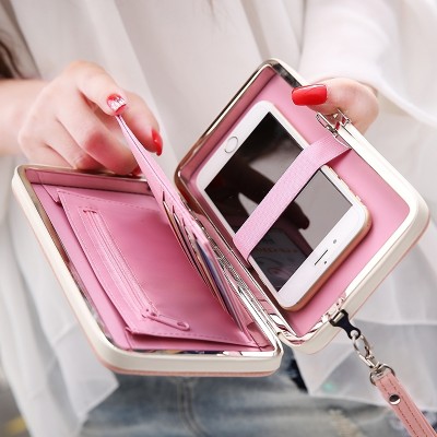 Oběd box dámské peněženka Japonská a korejská verze studentů roztomilé dlouhé malé čisté peněženky taška mobilní telefon taška