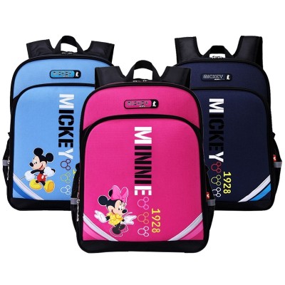 Školní taška primární školní muži a ženy 1 - 3 - 4 - 6 třída Mickey zátěžový zátěžový batoh dětská taška 8-10-12 let