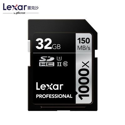 SDHC flash paměťová karta 32G 150M / S 1000XU3 4k vysokorychlostní paměťová karta SLR