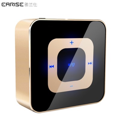 EARISE F20 Bezdrátový Bluetooth reproduktor s telefonem Mini Audio přenosný Apple Bass Small Steel Gun