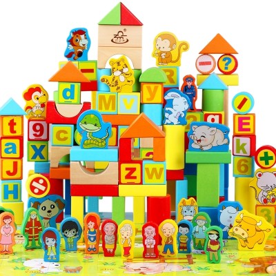Chlapec hračka hračka dětská hračka 3-6 let staré dřevěné puzzle baby baby 1-2-4 letá holčička hračka