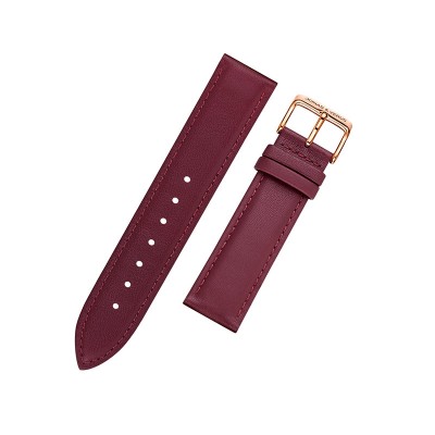 Kvartsur med en topp 18mm moteklokke fargerik Leather Watch Strap Watch