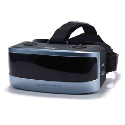 Remax VR alt-i-ett VR-briller 3 d virtual reality-hodemonterte briller hd panoramisk intelligens spillhjelm