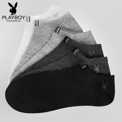 Playboy sokker, sommersokker, sokker, lave, usynlige, grunne, korte bokser, deodorant bomull, sokker, fire årstider