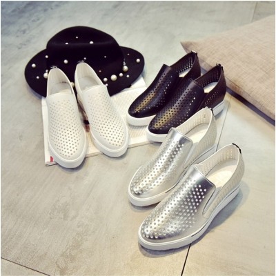 Yi'erkang tykk med sandaler om sommeren på nytt ord spenne med semsketå høyhælte sko all-match enkel