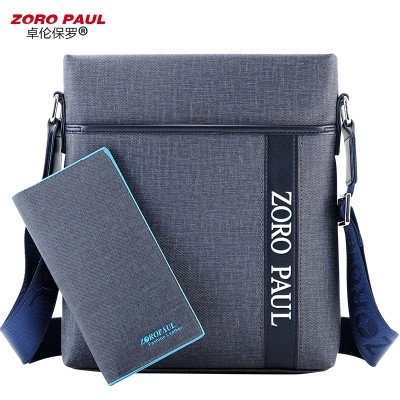 Zhuolun Paul bag business casual skulderveske mann SATCHEL BAG BAG BAG BAG Koreansk tidevann