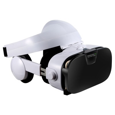 VR-briller 3 d virtual reality-beskyttelsesbriller spillbart alt-i-ett-kino hd hodemontert hjelmboks