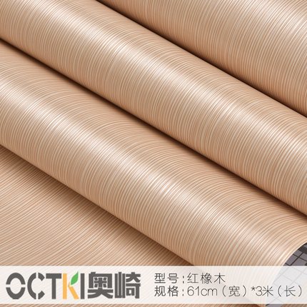 Wood Stickers Waterproof Wallpaper Self Adhesive Furniture